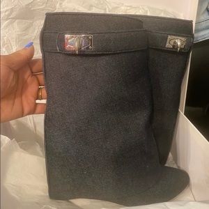 Denim Givenchy Shark Boot